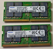 64 GB Ram (32x2) Memory for laptop: Samsung PC4 2Rx8 2666V.  picture
