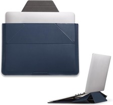 Slim & Portable 2-in-1 Laptop Sleeve with Stand and Smart Storage for 13
