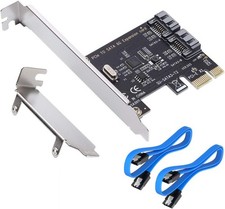 Dual-Port PCIe to SATA III 6Gb/s Adapter with Low Profile Bracket & Cables picture