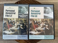 FAMILY SEARCH: PERSONAL ANCESTRAL FILE 5.2 & 5.0 ~ GENEALOGICAL INFO ~ CD-ROM picture