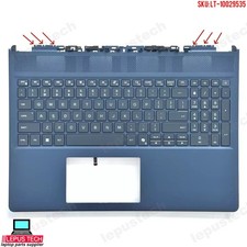 Dell Alienware 16 16X Aurora AC16250 AC16251 backlit US keyboard palmrest 09PJHV picture