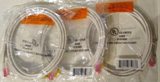 3-ATP Cat6 10' LAN Ethernet Patch Cable White AT1610-WH Allen Tel Fire Retardant picture