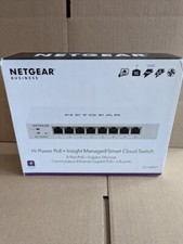 Netgear 8 Port PoE+ Insight Managed SmartSwitch GC108PP-100NAS (New) picture