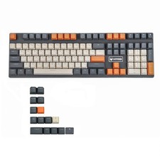Double Shot 122 Dyed PBT Shine Through OEM Profile Rainbow Backlit Keycap picture