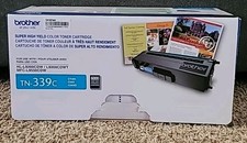 Genuine Brother TN-339C Cyan Super High Yield Toner Cartridge picture
