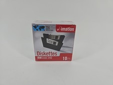 New/Sealed Genuine Imation IBM Formatted 2HD 1.44MB Diskettes (10 Pack) picture