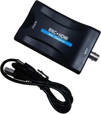 Coax to Hdmi Adapter,BNC HDMI Converter,CVBS PAL/NTSC BNC Black  picture