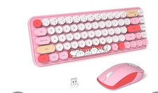 Pinky Wireless keyboard and mouse combo picture