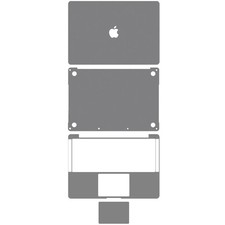 4-in-1 Top, Bottom, Keyboard, Trackpad Skin For MacBook Pro 13