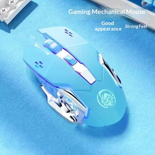 Wireless Gaming Mouse PC Rechargeable LED Light USB Computer Laptop Silent Mice picture