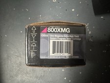 Genuine Lexmark 800XMG 80C0XMG Magenta Extra High Yield Toner CX510 4K OEM picture