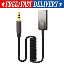 Bluetooth 5.3 to Aux Adapter for Car, USB to TRS 3.5mm Bluetooth Receiver add... picture