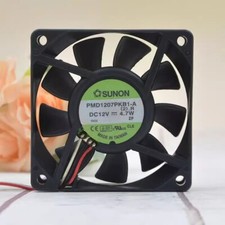 SUNON 7020 DC12V 4.7W PMD1207PKB1-A 7CM 3-Wire Cooling Fan picture