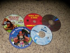 Lot of 5 PC Games: Sea World Tycoon, Scooby Doo 2, Selfish Giant, Speed Busters  picture