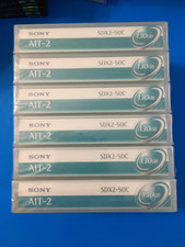 6 NEW SONY AIT-2 SDX2-50C  50/130GB Data Tape Cartridge Sealed  picture