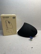 TECHRISE TR-MS007 Ergonomic Vertical Wireless Mouse - NICE  WORKS OPEN BOX picture