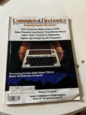 Computers & Electronics May 1983 Magazine Radio Shack TRS-80 Model 100 CP/M picture