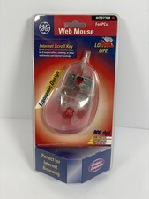 Vintage GE Web Mouse H097768 NOS Sealed PS/2 Serial PC Windows 95 98 picture