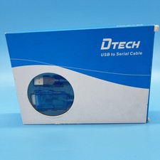 DTECH USB to Serial Adapter Cable with RS232 DB9 Male Port FTDI Chipset Supports picture