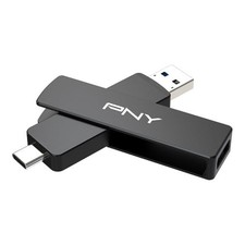 PNY 256GB Duo Link V3 USB 3.2 Gen2 Type-C & Type-A Flash Drive 1000MB/s picture