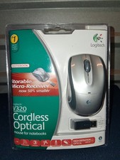 Logitech V320 Cordless Optical Mouse for NOTEBOOK 2.4 GHz Micro Receiver picture