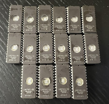 Lot of 16 Vintage Sharp LH5749J UV EPROM IC - LH5749J-55 & LH5749J-70 -Untested picture
