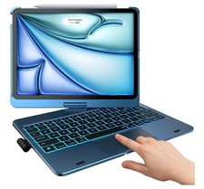 Touch Keyboard Case for 2024 iPad Air 11-inch M2&Pro 11(4/3/2/1), new no box picture