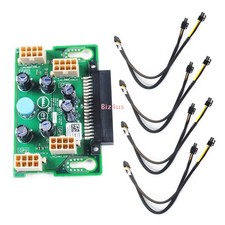 For Dell Poweredge T630 T640 GPU Power Supply Expansion Board X7C1K+ 4x Cables picture