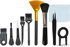 10-Piece Anti-Static Nylon Cleaning Brush Set for Electronics & More picture
