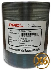 600-Pak CMC Pro (TY Technology) 8X SPEED Shiny-Silver DVD-Rs in Tapewrap picture