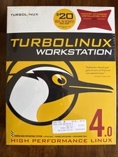 New SEALED Vintage Linux Turbolinux Workstation Operating System OS 4.0 picture