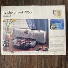 HP Photosmart 7960 Photo Printer Open Box NOS Complete Never Used picture