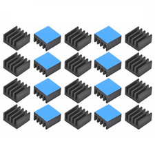 Aluminum Heatsink 9x9x5mm Thermal Conductive Adhesive Tape Electronics Cooling picture