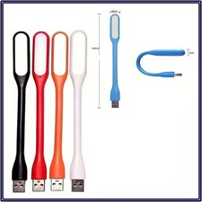NEW 5-Pk Bright LED USB Mini Light in Flexible Computer  Laptop Multicolor Lamp picture