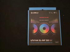 Lian Li UNI FAN SL-INF 120 Reverse Blade 120mm ARGB PWM 4-Pin Black picture