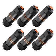 Acoplador Ethernet CAT6A impermeable IP68, perfil corto, hembra a hembra picture