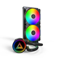 MONTECH LightFlow ARGB 240 all-in-one liquid cooling with bold design Black picture