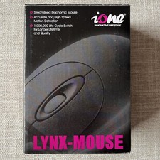 NEW Black iOne LYNX MOUSE M9 UP 3 button USB to PS/2 Adapter picture