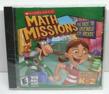 Scholastic Math Missions: The Race to Spectacle City Arcade (Grades K-2) Sealed picture
