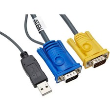 Aten-New-2L-5202UP _ ATEN 6 PS2 TO USB INTELLIGENT KVM CABLE  SPHD15M  picture