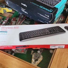 Microsoft Wireless Keyboard 800 W/Dongle Tested & Working picture