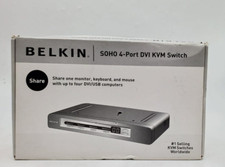 Belkin SOHO 4 port DVI KVM Model F1DD104U picture