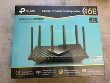 TP-Link AXE5400 Tri-Band WiFi 6E Router (Archer AXE75) NEW Sealed picture