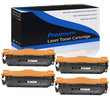 4 PK/Pack Black CC530A 304A Toner For HP LaserJet CP2020 CM2320 CP2025 MFP picture
