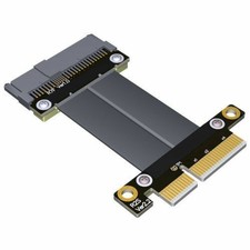 ADT-Link R27SF U.2 NVMe SSD to PCI-E 3.0 x4 SFF-8639 NVMe PCIe Extension Cable picture