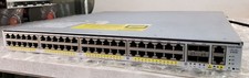 Cisco WS-C4948E 48-Port Layer 3 Switch NO Ears w/ 2x 300w PSU + Cords picture