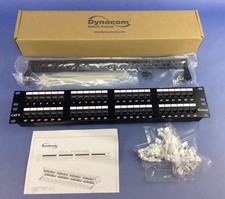 48-Port Cat 6 Patch Panel, 2U 2013-48C6E Dynacom picture
