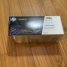 Genuine hp LASERJET Toner Cartridge 508A Yellow CF362A New Sealed picture