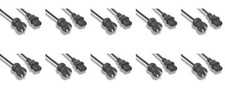 Heavy Duty 12 Awg Hospital Grade Power Cord Black 10FT 3M 10 Pack AC Power NEMA picture