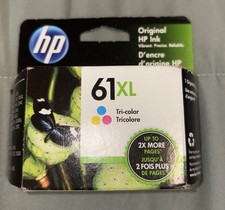 HP 61XL Tri-Color Ink Cartridge High Yield~ Exp. Jan 2022 Sealed picture